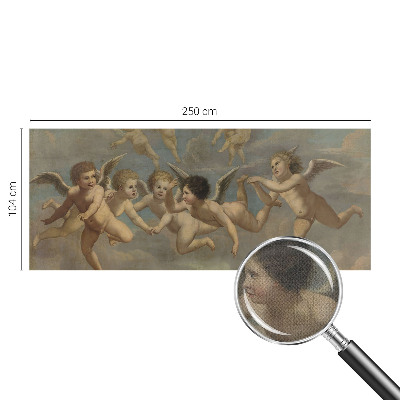Selbstklebende Fototapete mit Engelsgestalten