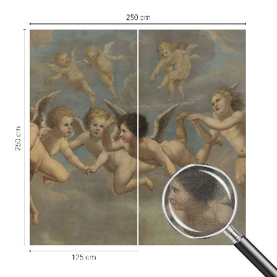 Selbstklebende Fototapete mit Engelsgestalten