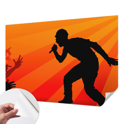 65D-Fototapete Rhythmische Szene