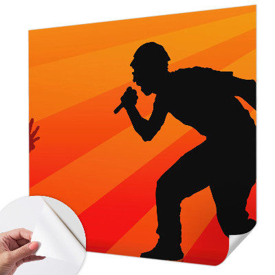 65D-Fototapete Rhythmische Szene