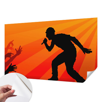 65D-Fototapete Rhythmische Szene