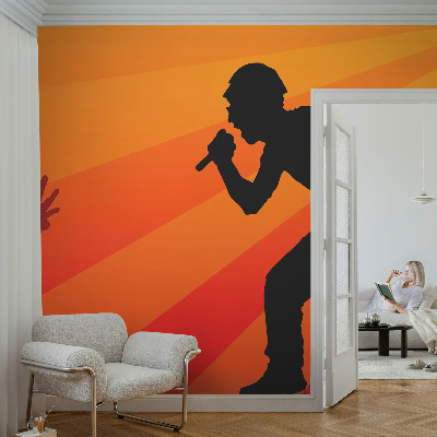 65D-Fototapete Rhythmische Szene