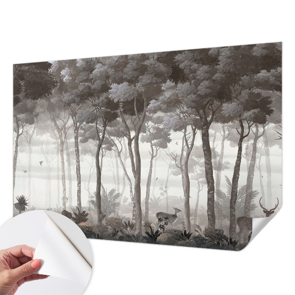 Motivtapete nach Maß Waldmagie