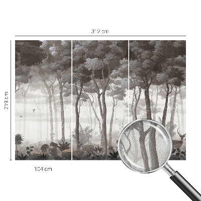 Motivtapete nach Maß Waldmagie