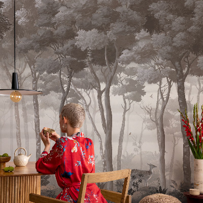 Motivtapete nach Maß Waldmagie