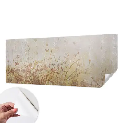 Selbstklebende Fototapete fürs Wohnzimmer mit Motiv „Harmonie der Wiese“