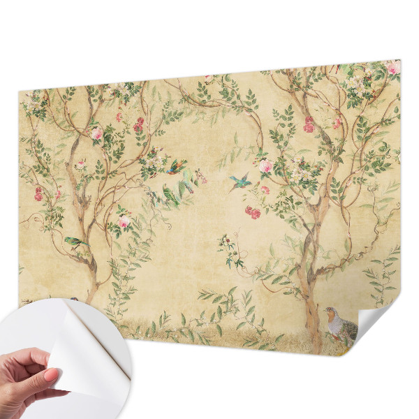 Fototapete nach Maß Florale Akzente