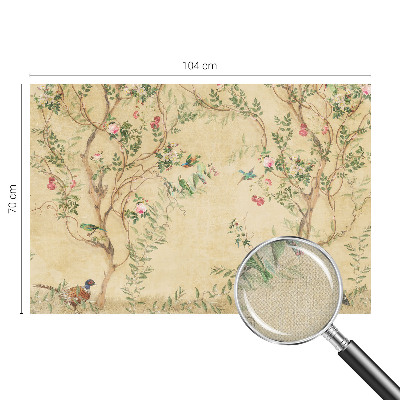 Fototapete nach Maß Florale Akzente