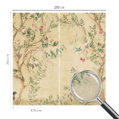 Fototapete nach Maß Florale Akzente