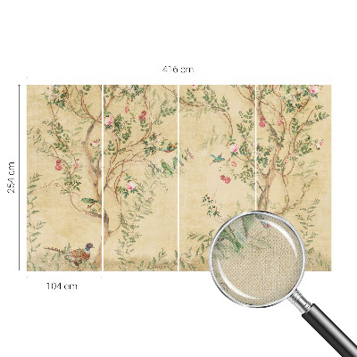 Fototapete nach Maß Florale Akzente