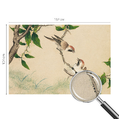 Moderne Fototapete nach Maß Klassisches Duo