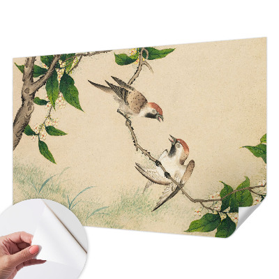 Moderne Fototapete nach Maß Klassisches Duo