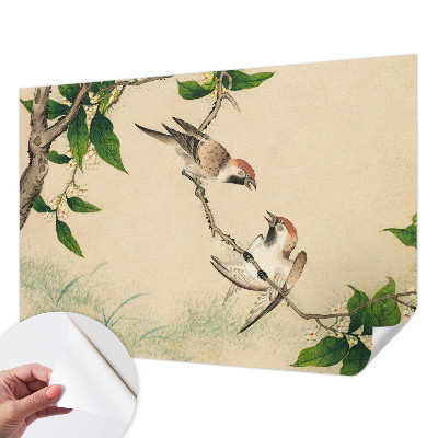 Moderne Fototapete nach Maß Klassisches Duo