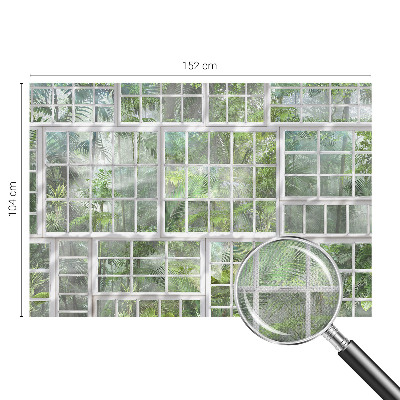 Hochwertige Bildtapete Grüner Wald