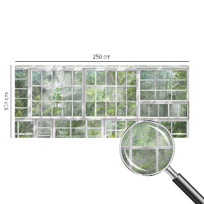 Hochwertige Bildtapete Grüner Wald