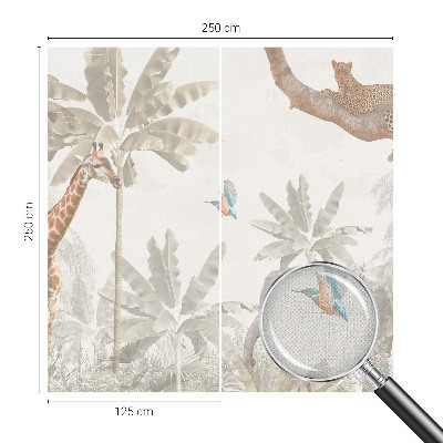 Vintage tapete Tropische Oase