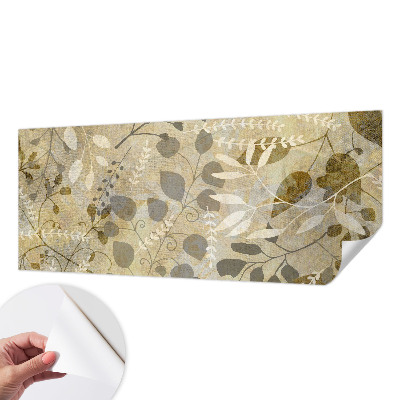 Selbstklebende Fototapete für die Wand Zweigblätter