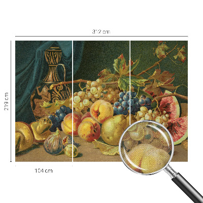 70D-Fototapete mit fruchtigem Motiv