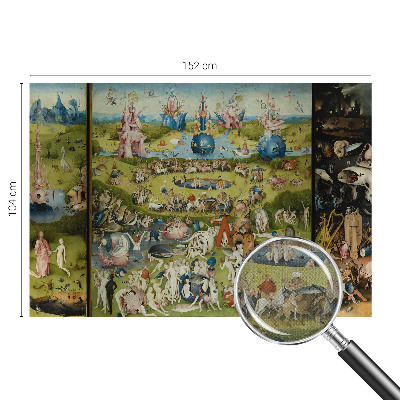 Fototapete in 3D-Optik mit dem Motiv „Der geheime Garten“