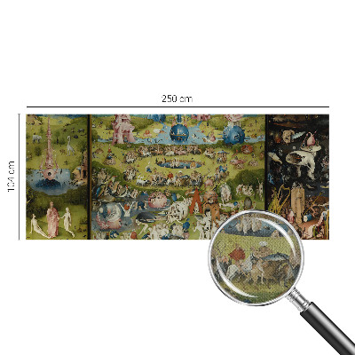 Fototapete in 3D-Optik mit dem Motiv „Der geheime Garten“