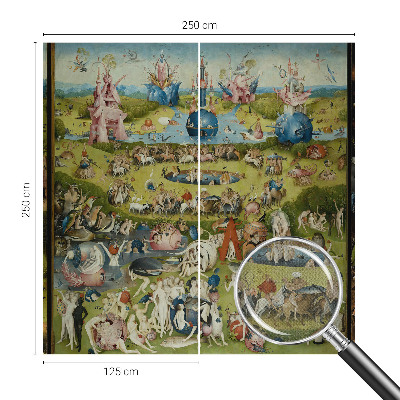 Fototapete in 3D-Optik mit dem Motiv „Der geheime Garten“