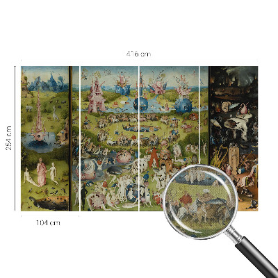 Fototapete in 3D-Optik mit dem Motiv „Der geheime Garten“
