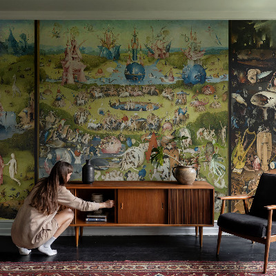 Fototapete in 3D-Optik Der geheime Garten