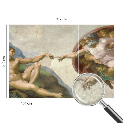 70D-Fototapete fürs Wohnzimmer Spiritueller Kontakt