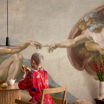 70D-Fototapete fürs Wohnzimmer Spiritueller Kontakt