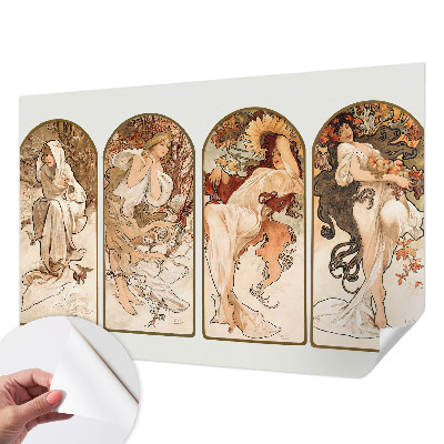 70D-Fototapete fürs Schlafzimmer Poren bei Frauen