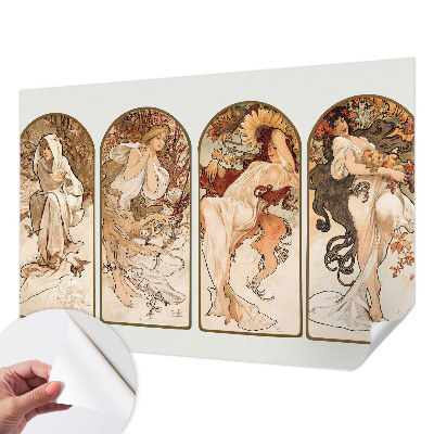 70D-Fototapete fürs Schlafzimmer Poren bei Frauen