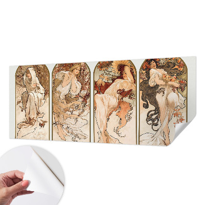 70D-Fototapete fürs Schlafzimmer Poren bei Frauen