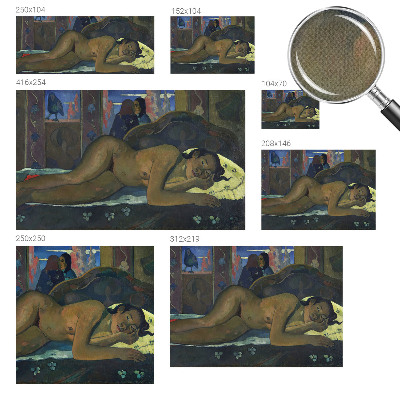 80D-Fototapete fürs Schlafzimmer mit exotischem Motiv für eine ruhige Schlafzimmeratmosphäre