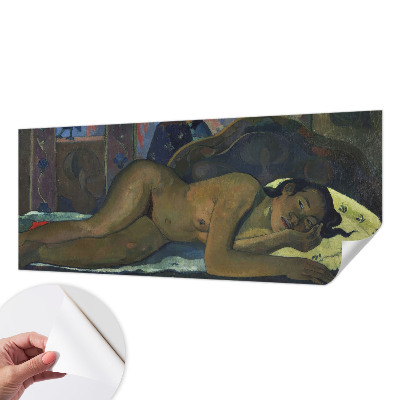 80D-Fototapete fürs Schlafzimmer mit exotischem Motiv für eine ruhige Schlafzimmeratmosphäre