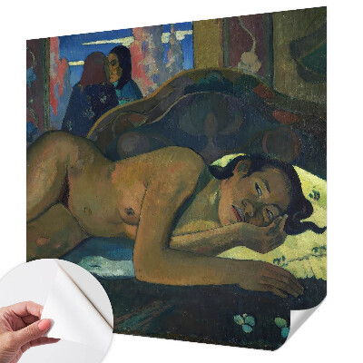 80D-Fototapete fürs Schlafzimmer mit exotischem Motiv für eine ruhige Schlafzimmeratmosphäre