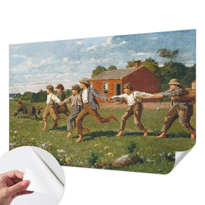 Motivtapete nach Maß mit fröhlichem, verspieltem Motiv