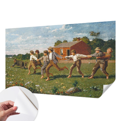 Motivtapete nach Maß mit fröhlichem, verspieltem Motiv