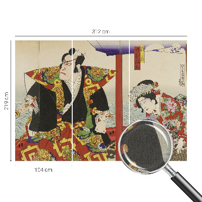 Motivtapete fürs Wohnzimmer Japanisches Theater