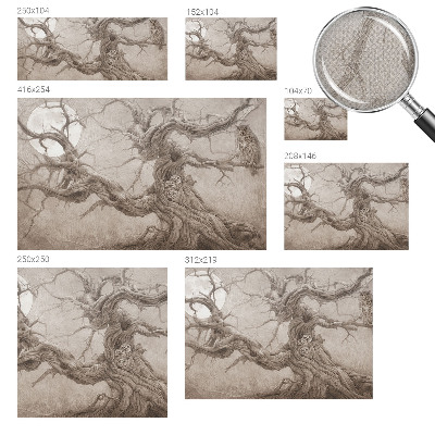 Hochwertige Bildtapete Nachtvögel