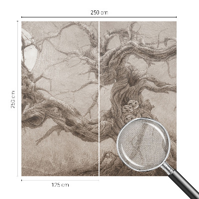 Hochwertige Bildtapete Nachtvögel