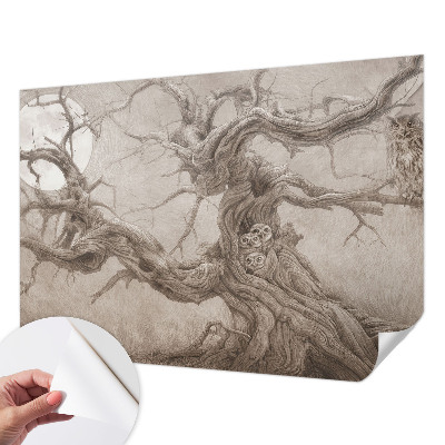 Hochwertige Bildtapete Nachtvögel