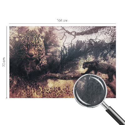 Selbstklebende Fototapete für die Wand Waldthema