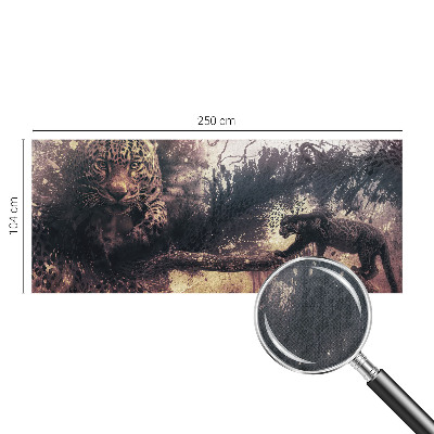 Selbstklebende Fototapete für die Wand mit Waldmotiv