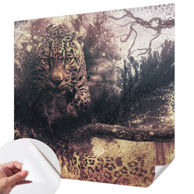 Selbstklebende Fototapete für die Wand Waldthema