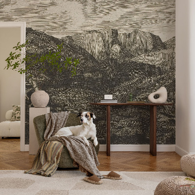 71D-Fototapete Bergreise