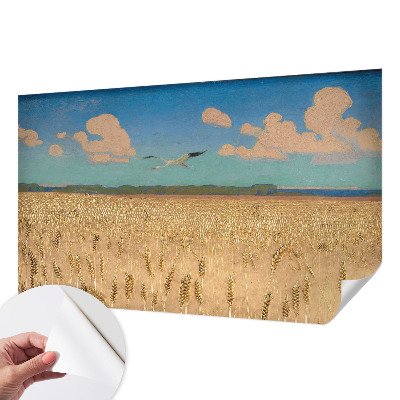 Moderne Fototapete nach Maß Weizenfeld