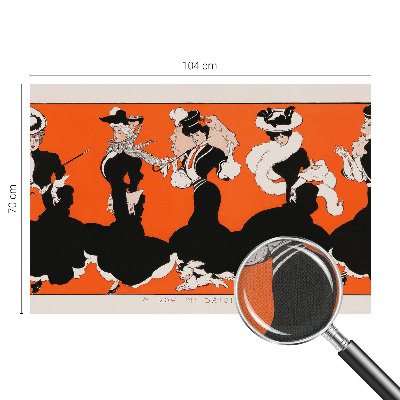 71D-Fototapete fürs Schlafzimmer Damenbekleidung