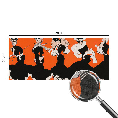 71D-Fototapete fürs Schlafzimmer Damenbekleidung