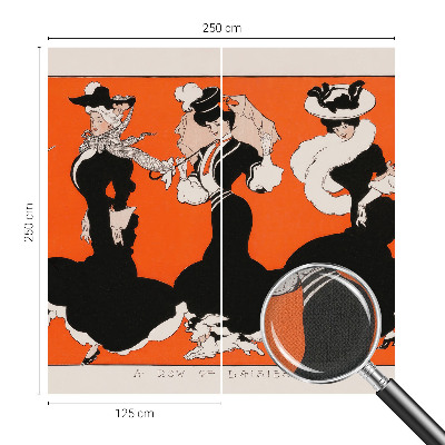 71D-Fototapete fürs Schlafzimmer Damenbekleidung