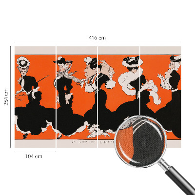 71D-Fototapete fürs Schlafzimmer Damenbekleidung